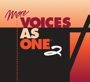 Book cover for More Voices As One 2 CD
