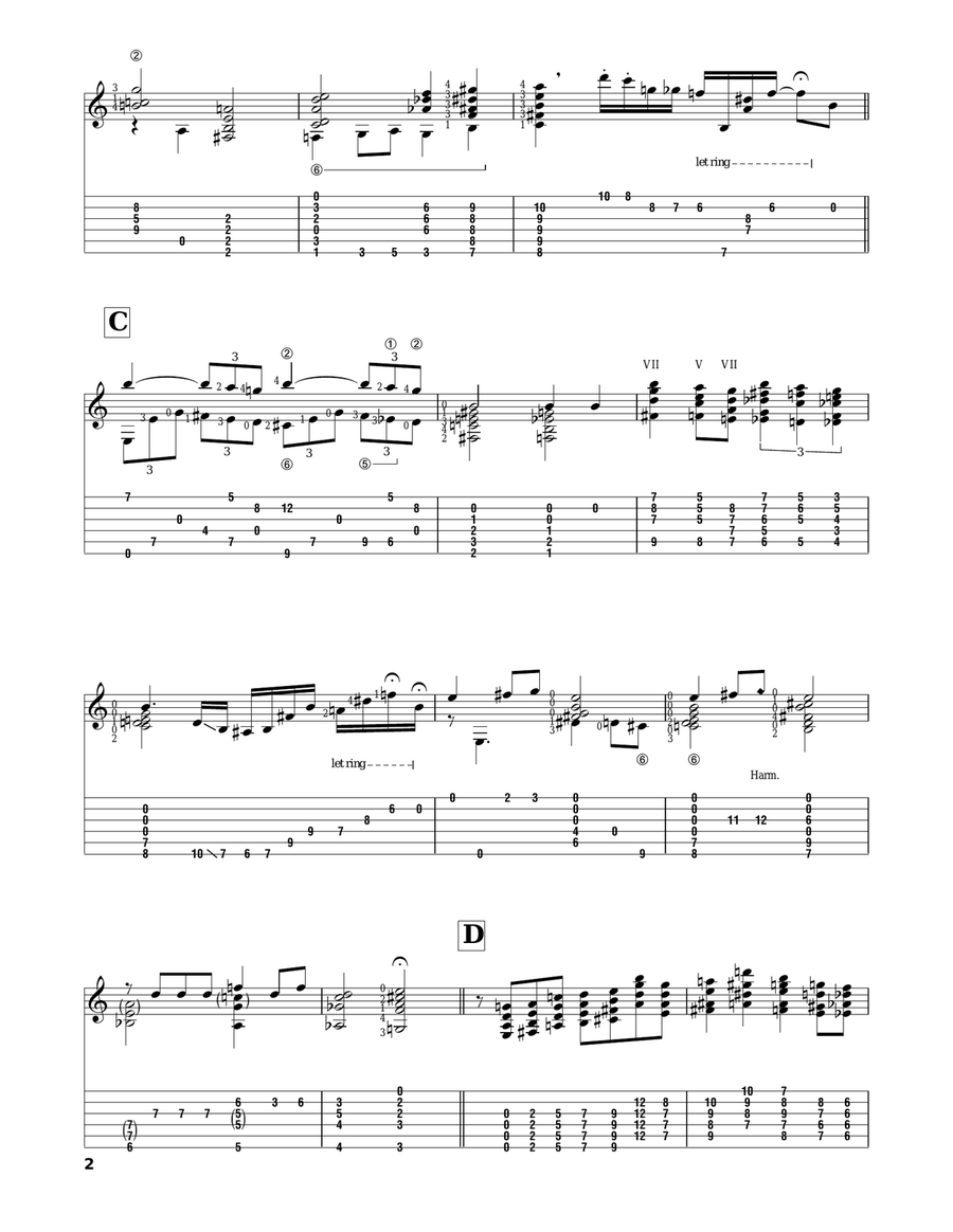 My One And Only Love My One And Only Love Electric Guitar scores gallery preview page 2