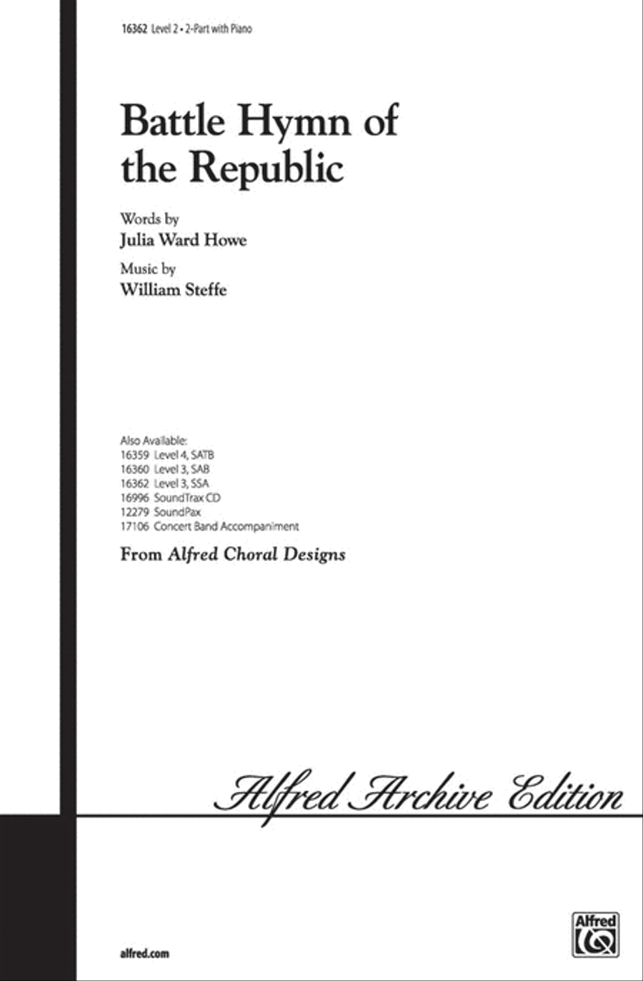 Battle Hymn of the Republic 2-Part scores gallery preview page 1