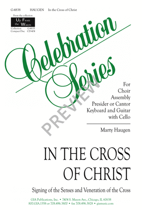 Book cover for In the Cross of Christ - Instrument edition