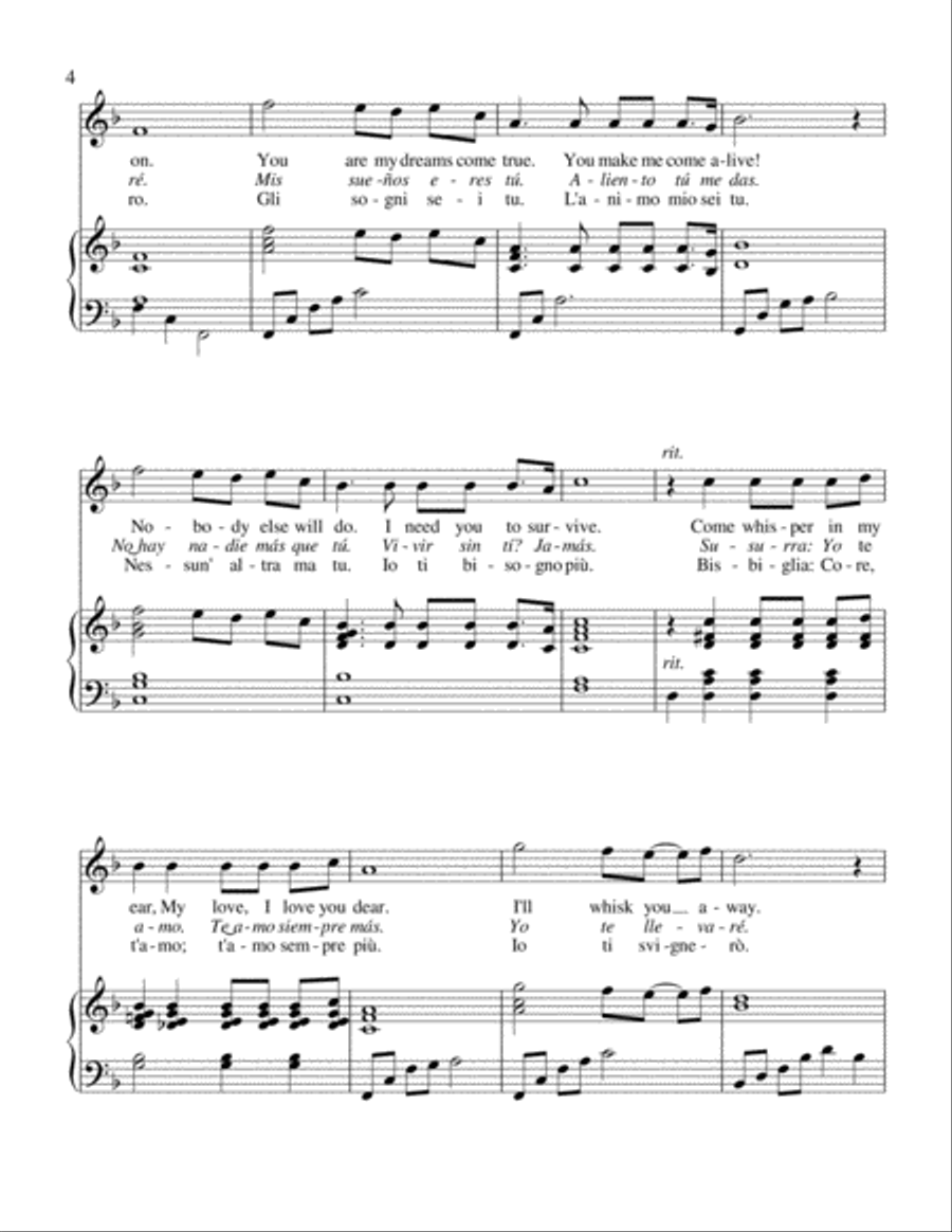 I'LL DREAM ON Voice scores gallery preview page 4