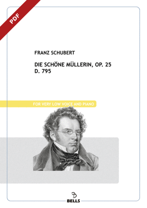 Book cover for Die schone Mullerin, Op. 25 (D. 795)