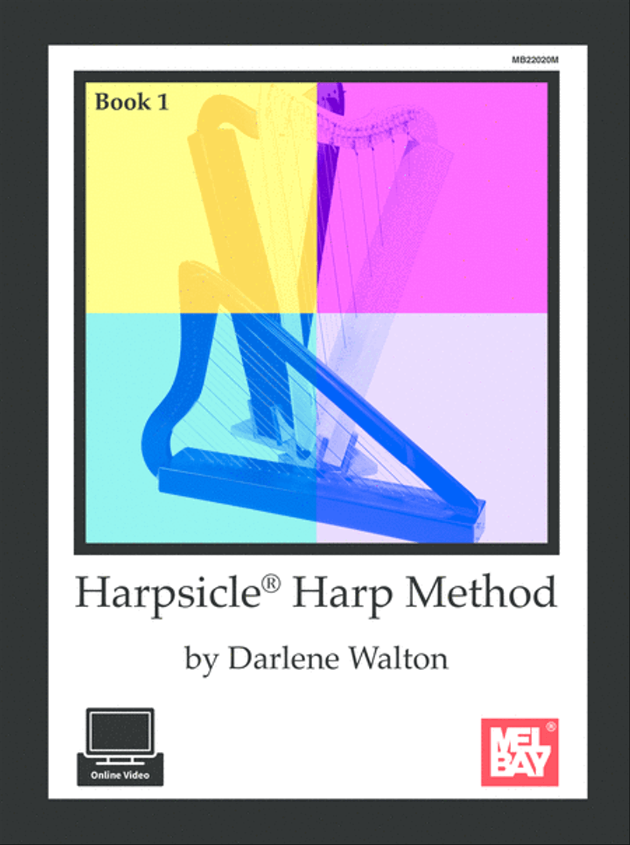 Harpsicle Harp Method, Book 1 Pedal Harp scores gallery preview page 1