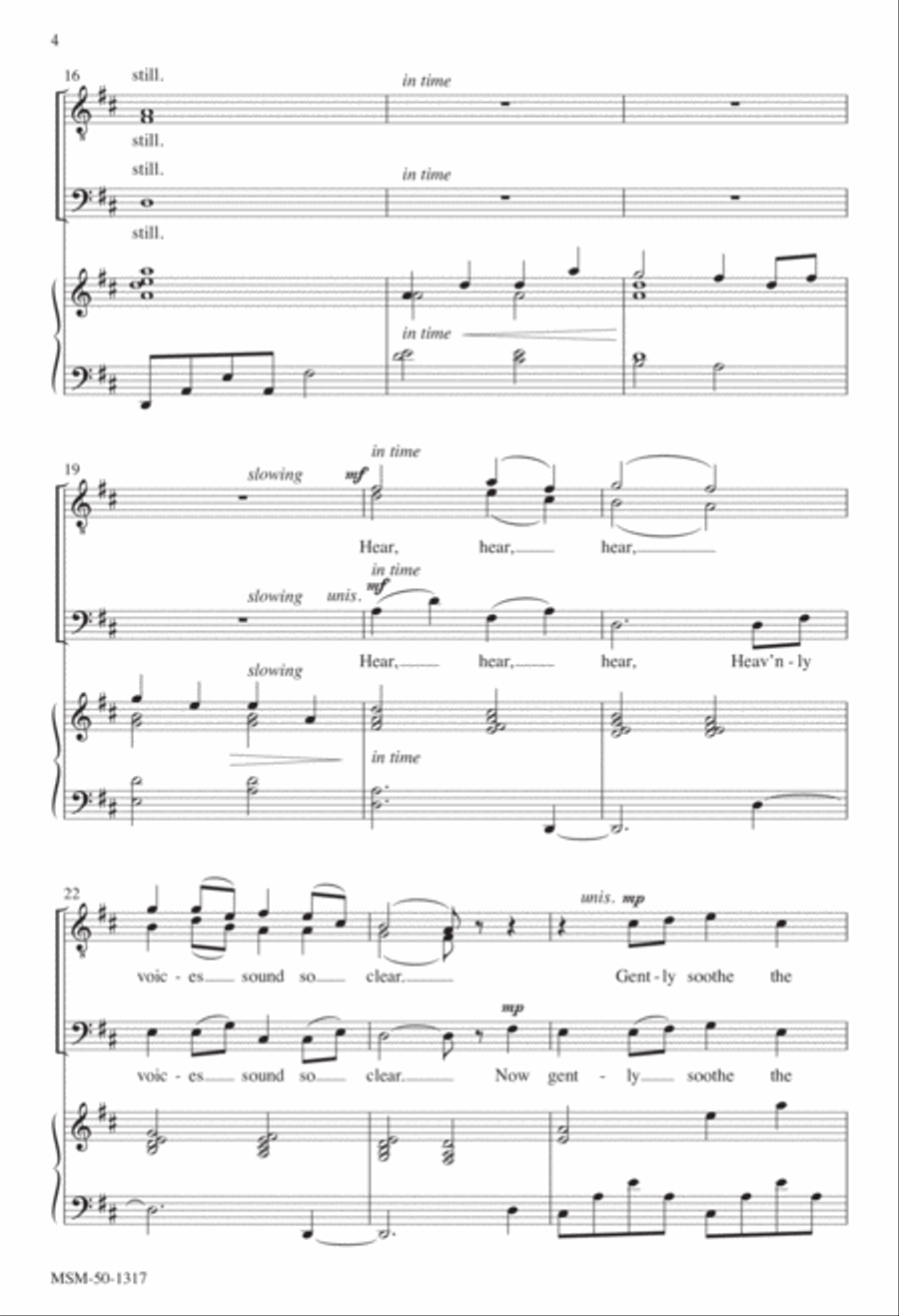 Still, Still, Still TTBB scores gallery preview page 4