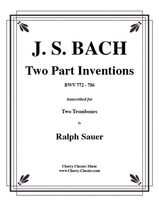 Two Part Inventions for two Trombones