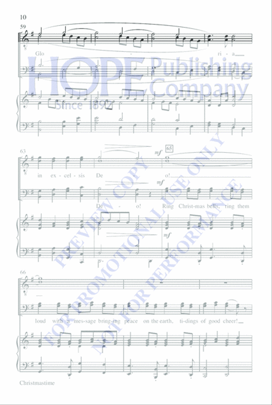 Christmastime TTBB scores gallery preview page 9