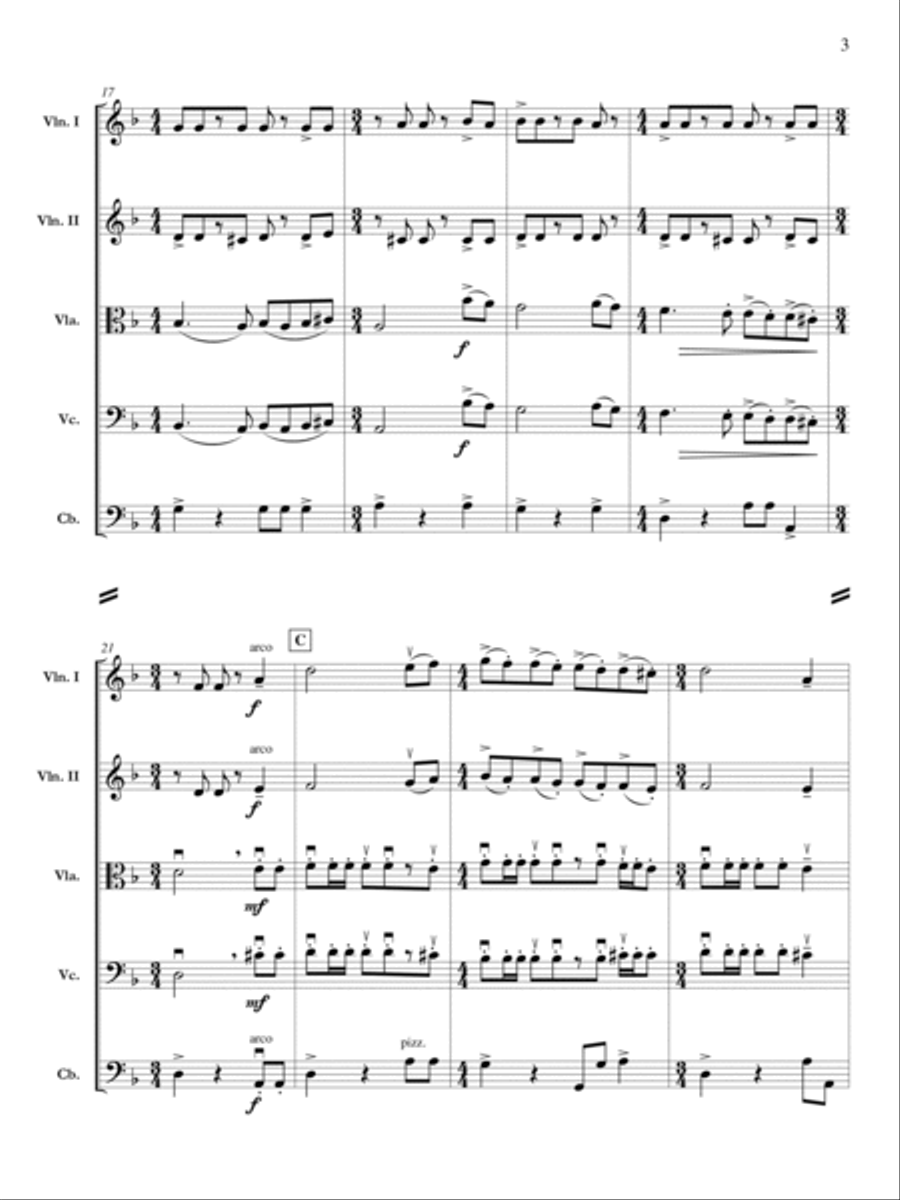 Lamma Bada Orchestra scores gallery preview page 4