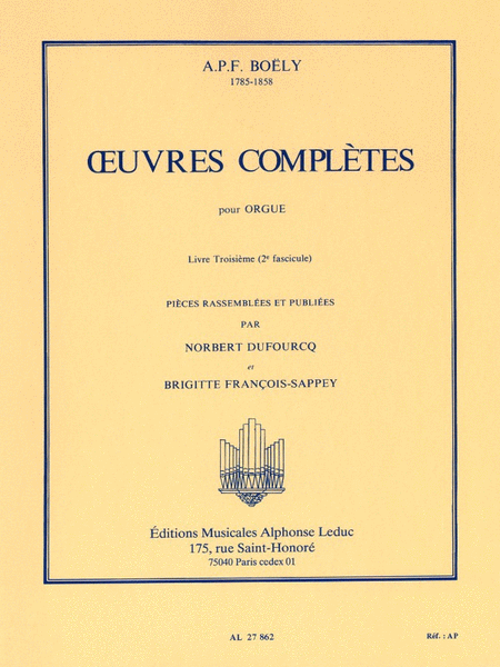 Complete Works Book 3, Vol.2 (organ)