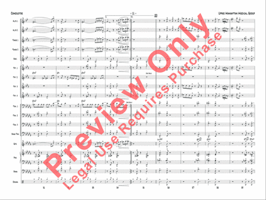 Upper Manhattan Medical Group Jazz Ensemble scores gallery preview page 12