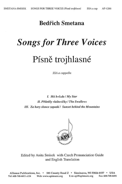 Songs for Three Voices
