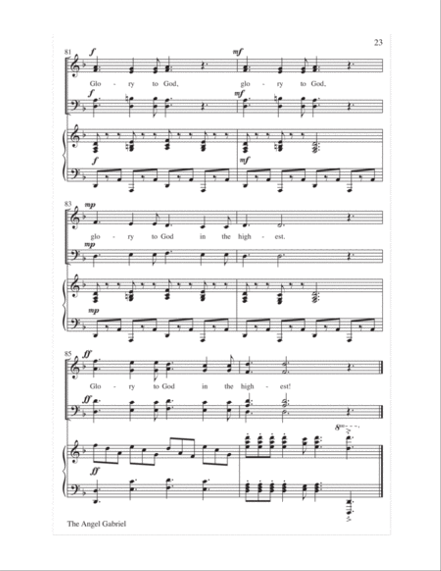 Sing with the Angels!- Score image number null