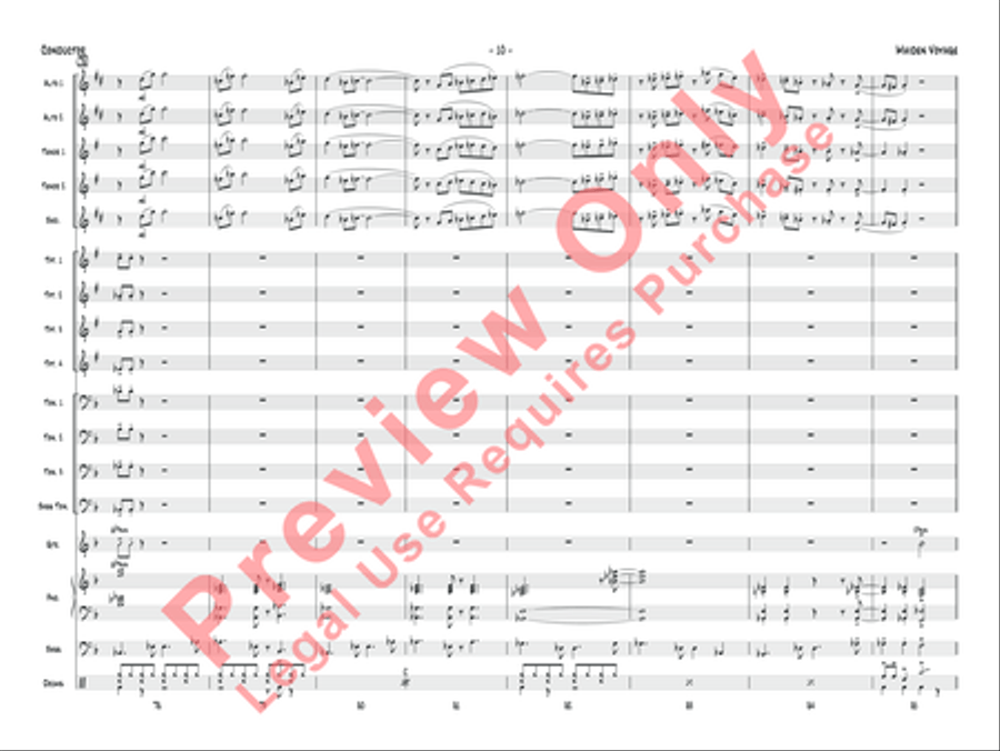 Maiden Voyage Jazz Ensemble scores gallery preview page 13