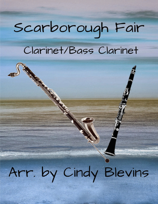 Book cover for Scarborough Fair, Bb Clarinet and Bb Bass Clarinet Duet