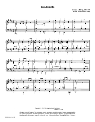 Book cover for Diademata (Hymn Harmonization)