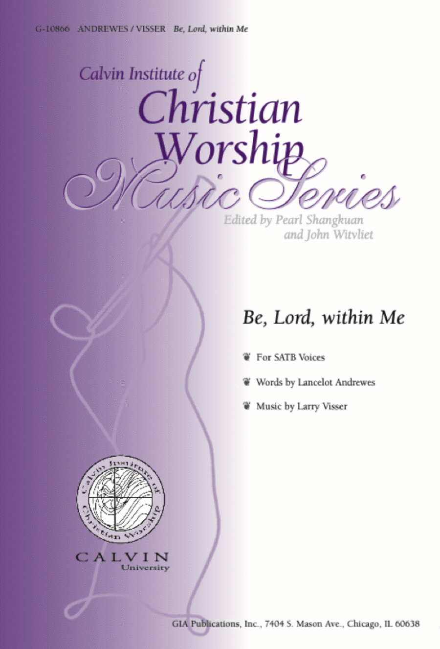 Be, Lord, within Me 4-Part scores gallery preview page 1