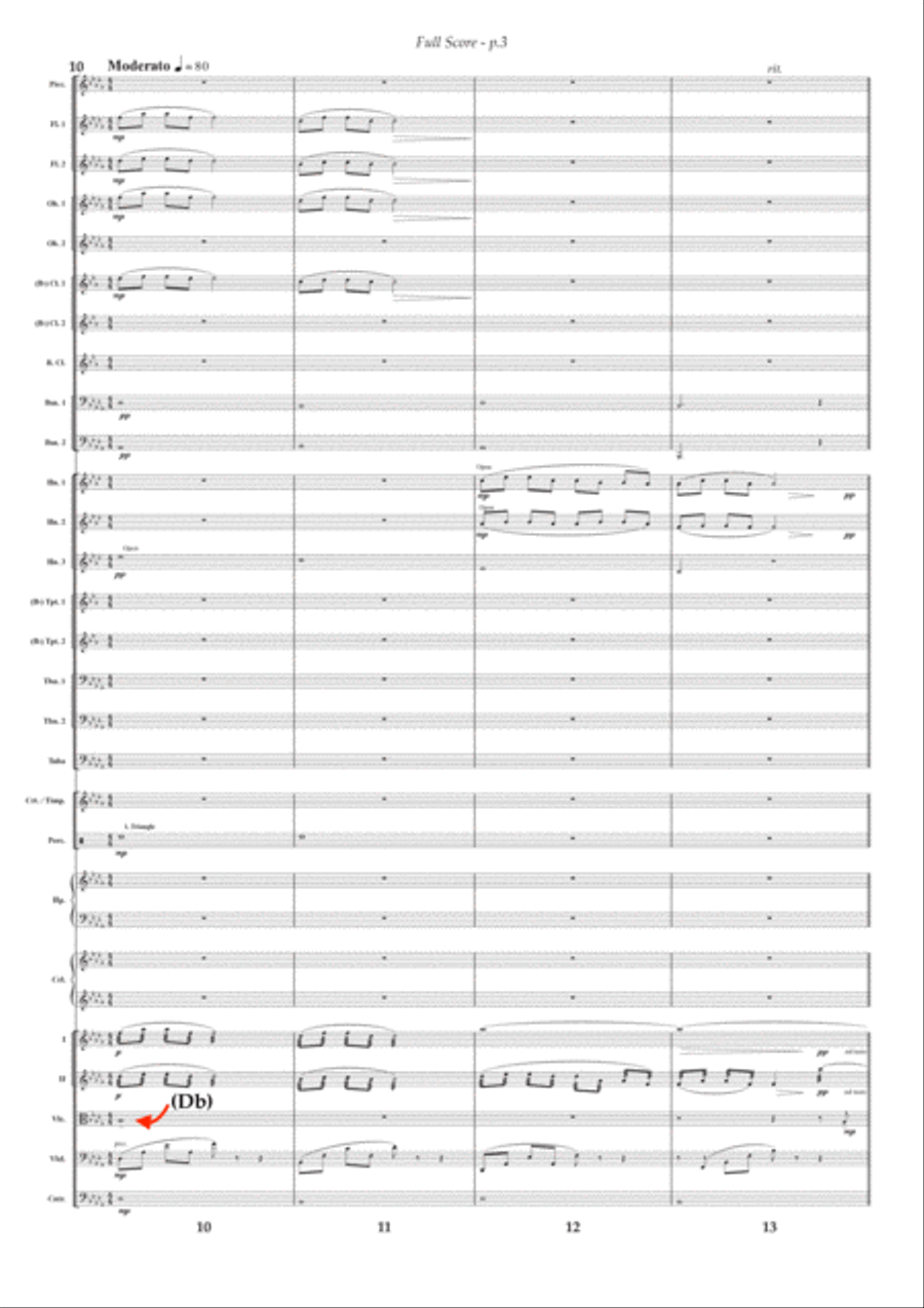 Colors Of The Wind - Score Only Full Orchestra scores gallery preview page 3