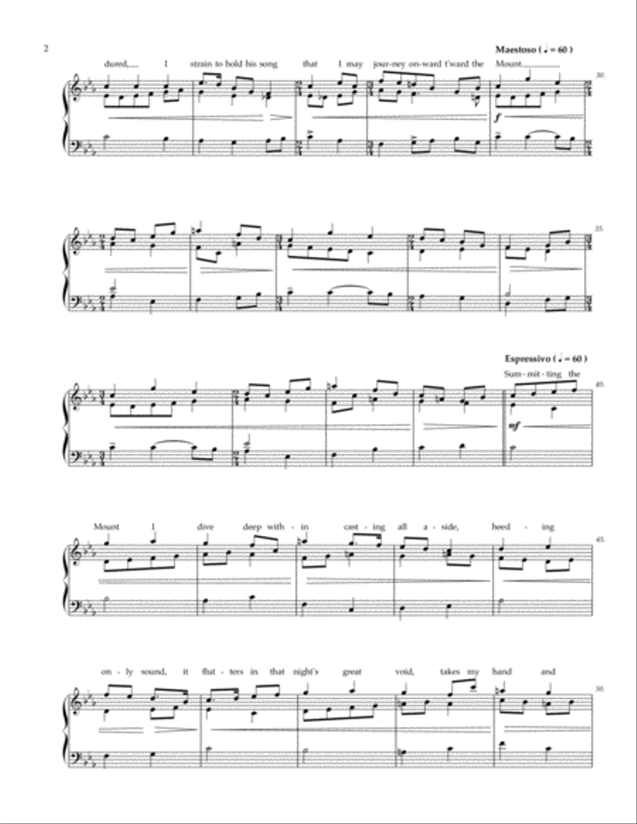 The Mountain Top The Mountain Top Small Ensemble scores gallery preview page 2