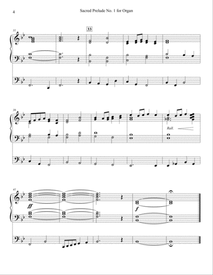 Organ Suite Trilogy 2018 Organ Solo scores gallery preview page 4