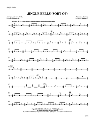 Jingle Bells (Sort Of): 1st Percussion
