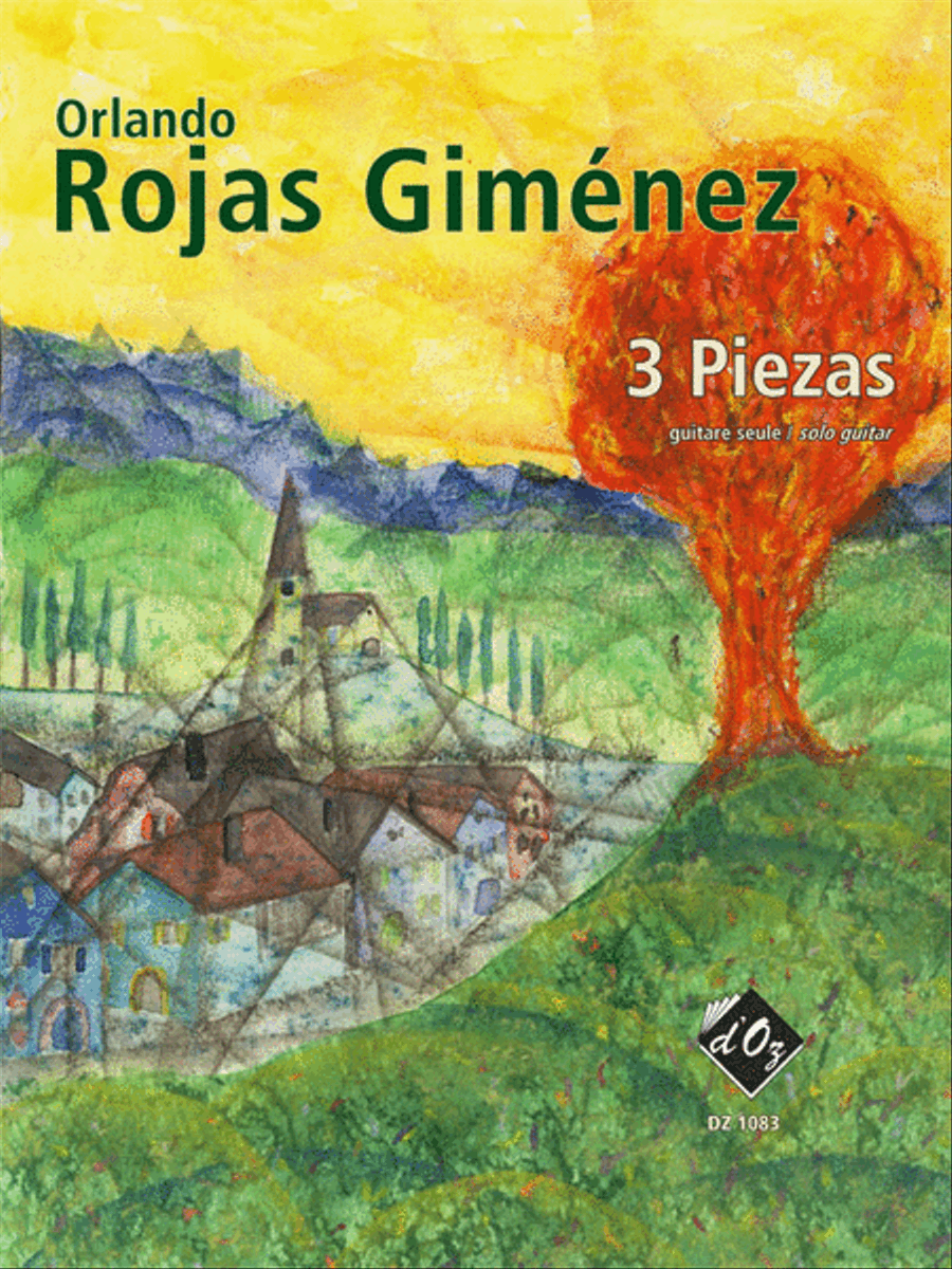 Tres Piezas Classical Guitar scores gallery preview page 1