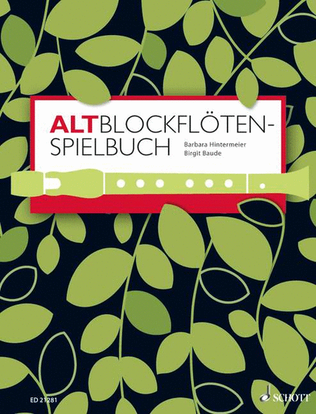 Book cover for Altblockflöten-Spielbuch