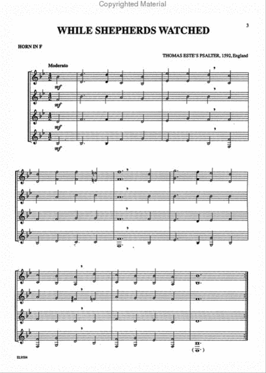 Christmas Quartets for All (Holiday Songs from Around the World) Small Ensemble scores gallery preview page 2