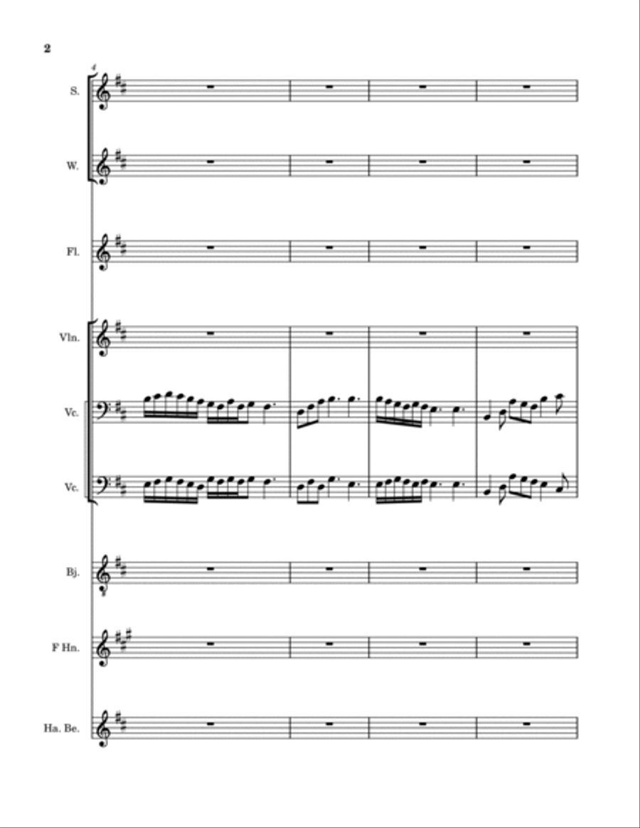 Welcome You Distinguished Guest. 迎賓曲 SA scores gallery preview page 2