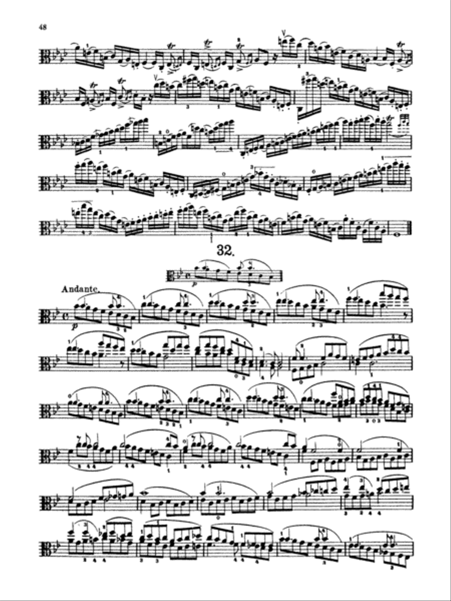 Kreutzer: Forty-two Studies Part scores gallery preview page 1