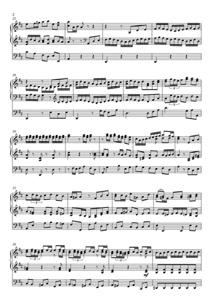 J. S. Bach - Et Resurrexit Choir from Mass in B minor arr. for Organ