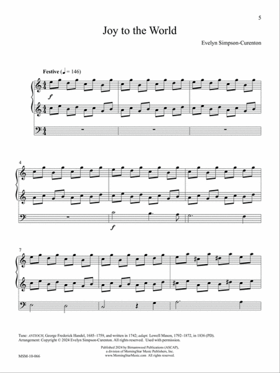 African-American Organ Music Anthology, Volume 11 Organ scores gallery preview page 6