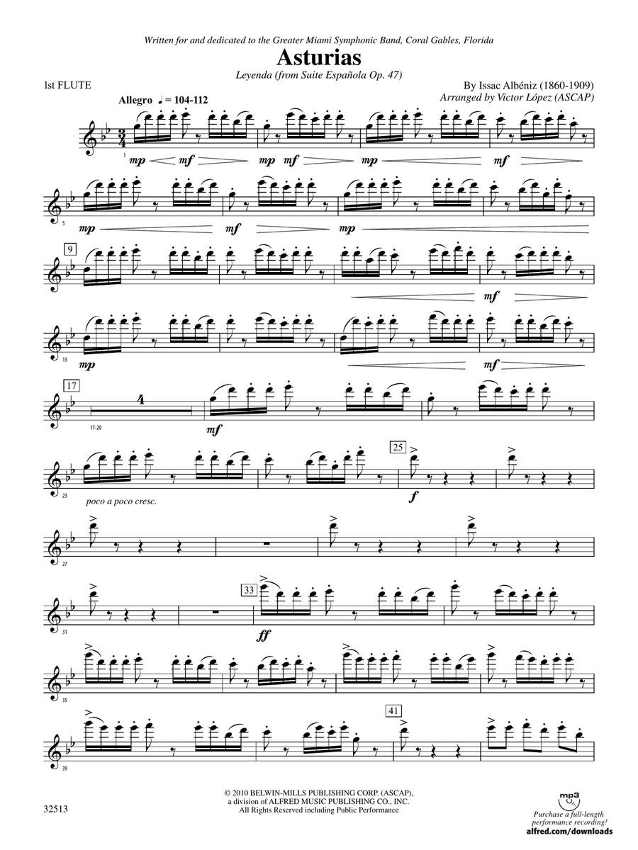 Asturias: Flute