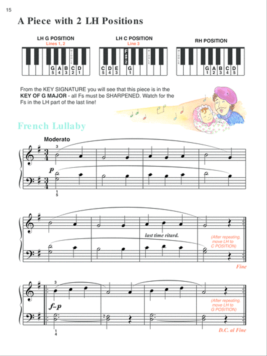 Alfred's Basic Graded Piano Course, Lesson