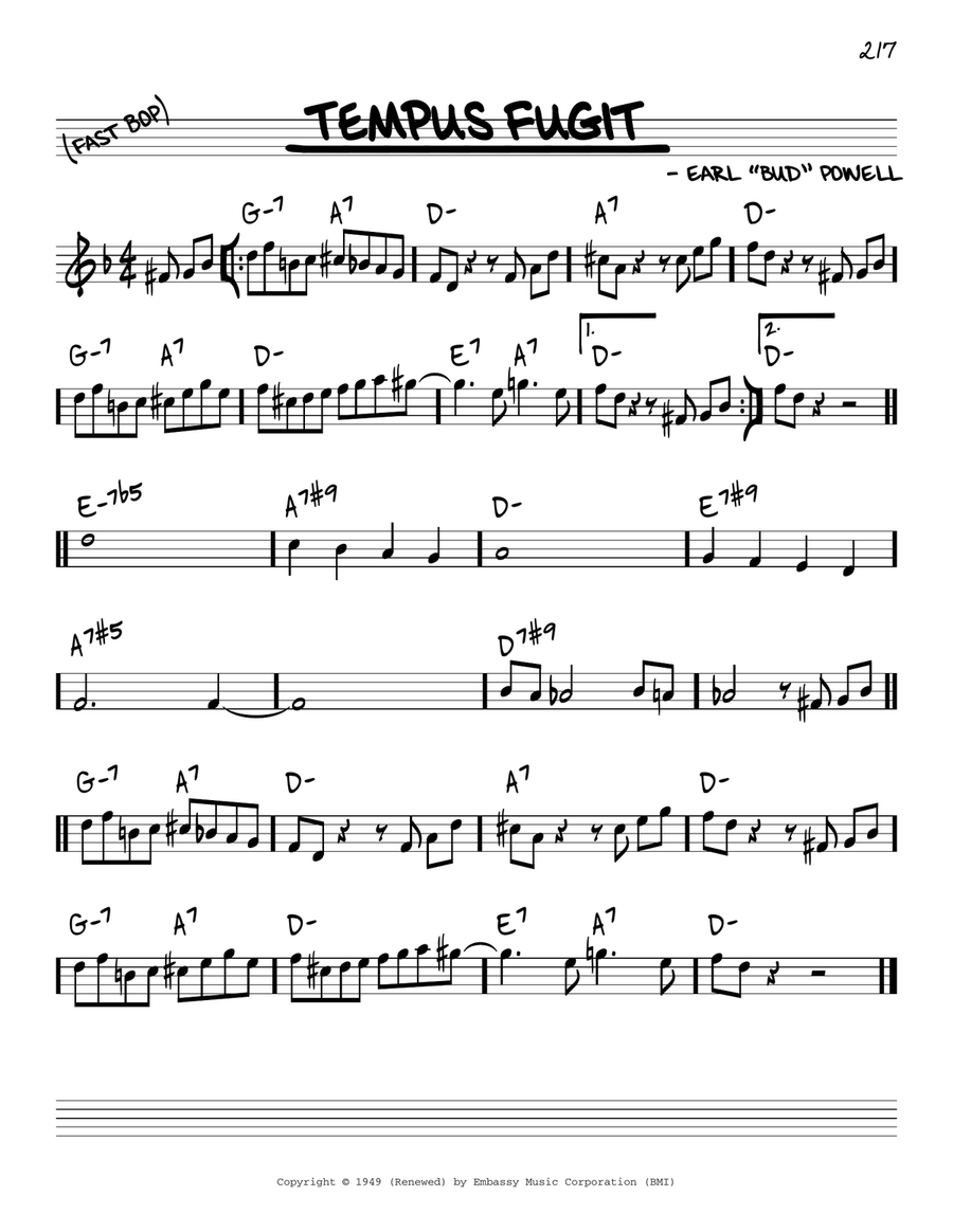 Bud powell shop instrument