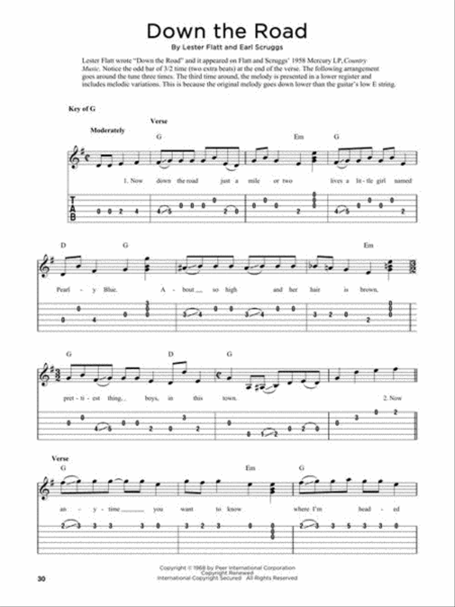 First 50 Bluegrass Solos You Should Play on Guitar Acoustic Guitar scores gallery preview page 8