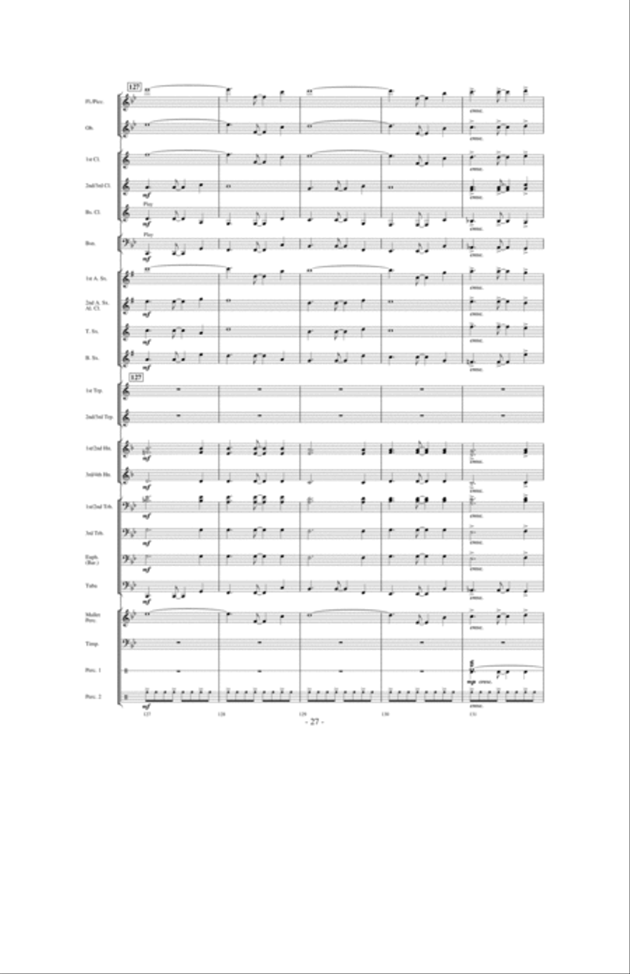 Ascentium Concert Band scores gallery preview page 26