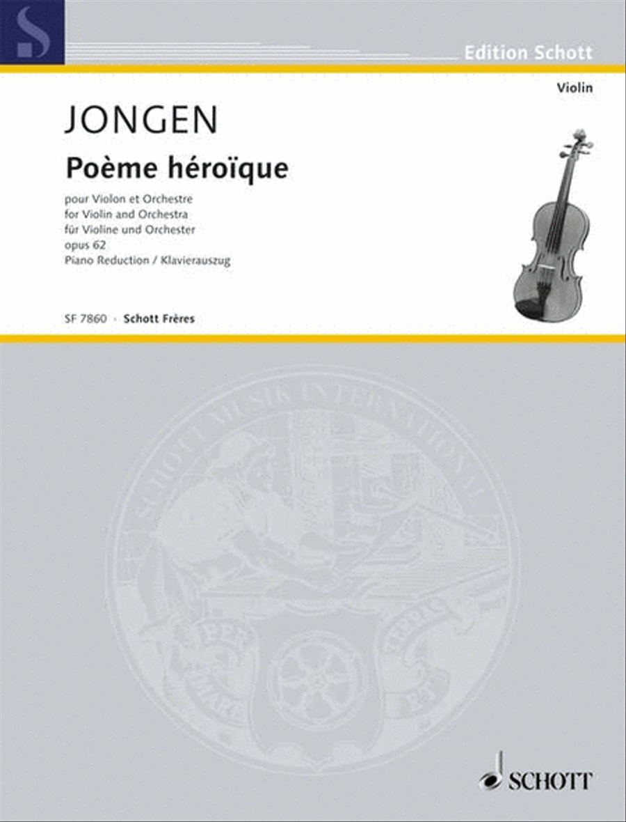 Poème héroïque Poème héroïque Piano scores gallery preview page 1