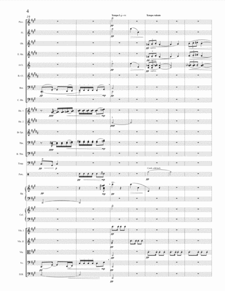 Claude Debussy ‒ Estampes, Orchestra Suite, Orchestrated by Arkady Leytush, No. 2 La soirée dans image number null