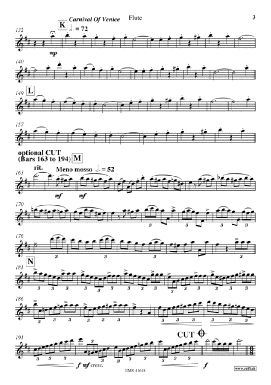 Greetings From Italy Greetings From Italy Flute Solo scores gallery preview page 4