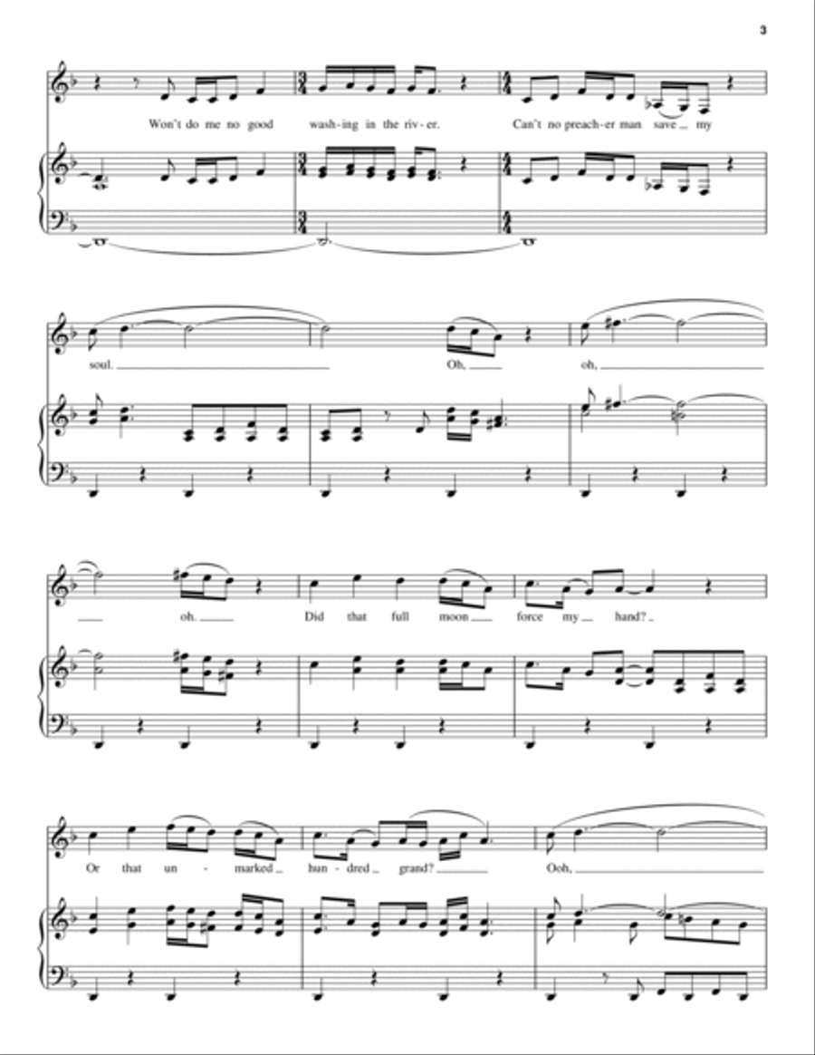 Barton Hollow Barton Hollow Piano, Vocal, Guitar scores gallery preview page 3