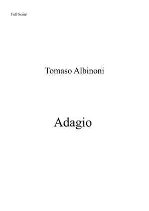 Adagio (Albinoni) arranged for two guitars by Robin Hill