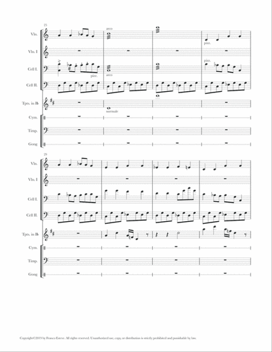 The Hunt's Reprise Concert Band scores gallery preview page 6