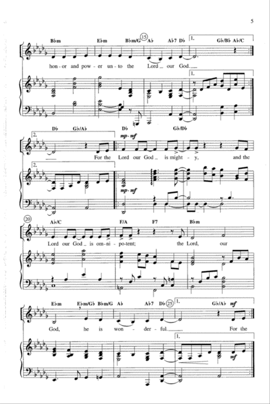 Easy Choir, Vol. 3 3-Part scores gallery preview page 3