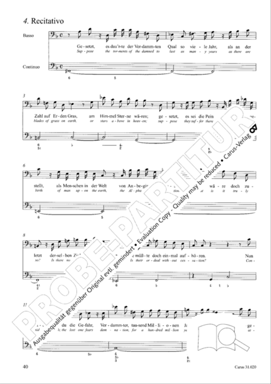 Eternity, thou thundrous word (O Ewigkeit, du Donnerwort) ATB scores gallery preview page 41