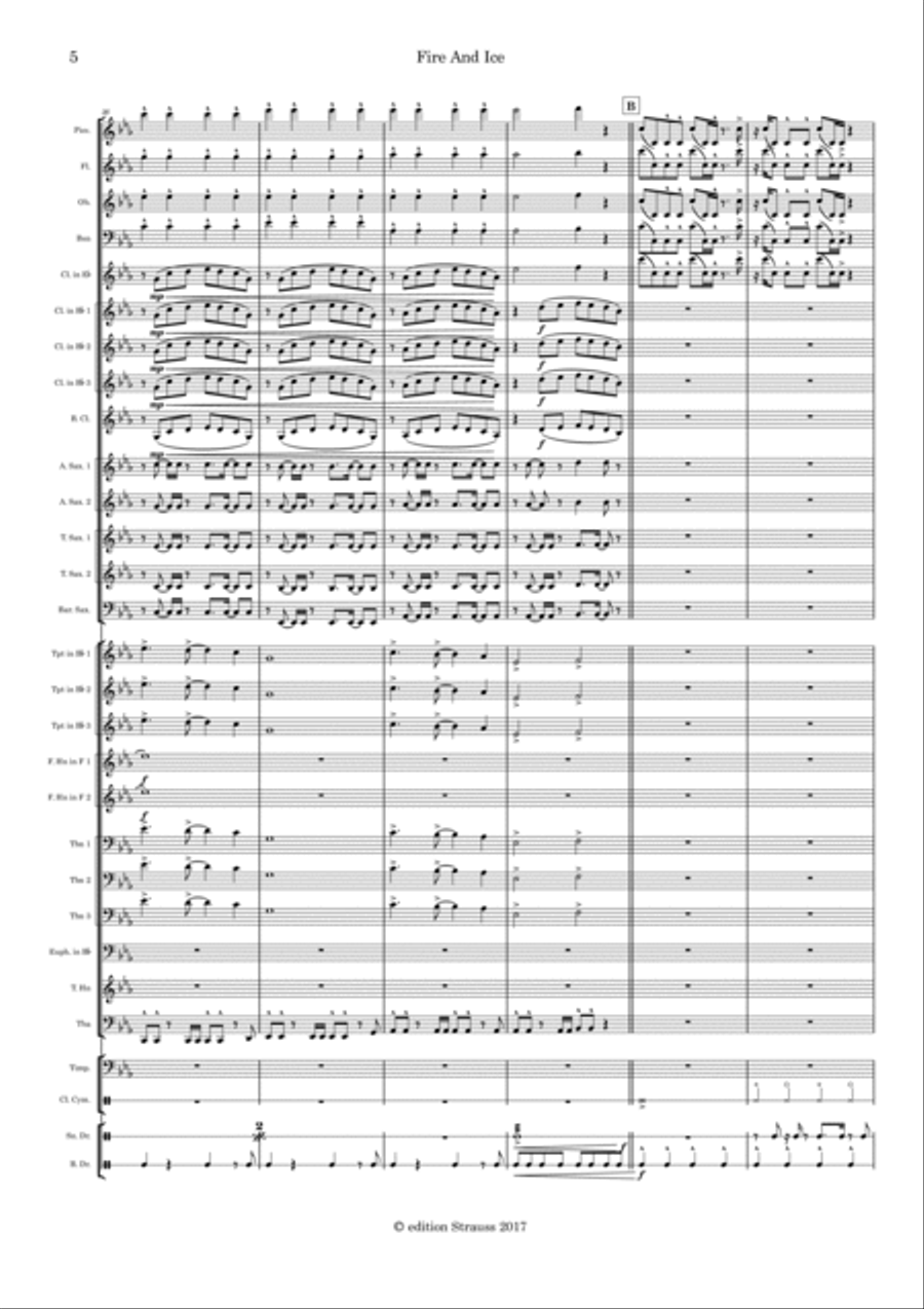 Fire And Ice Marching Band scores gallery preview page 5
