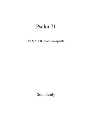 Book cover for Psalm 71