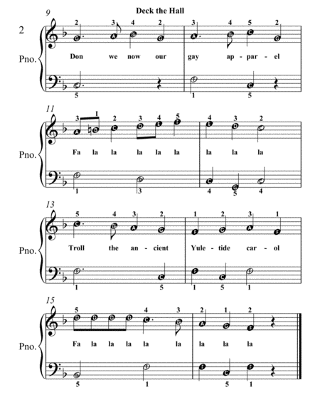 Christmas Favorites for Easy Piano Volume 1E Sheet Music