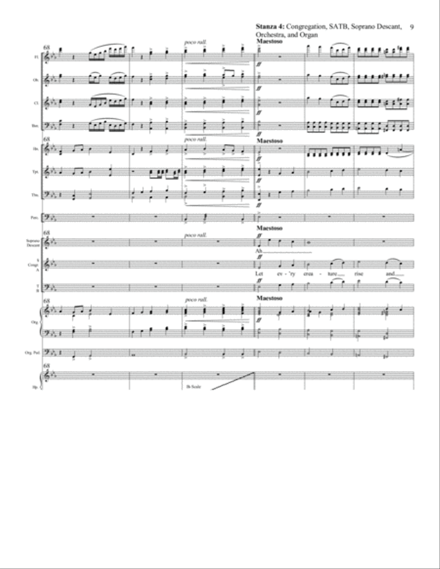 Jesus Shall Reign: Orchestra Full Orchestra scores gallery preview page 6