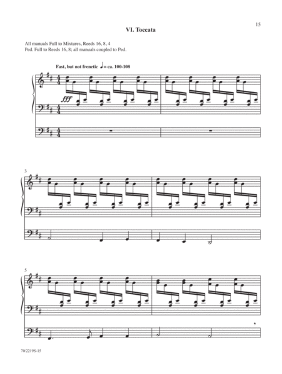 Our Hope for Years to Come Organ Solo scores gallery preview page 6