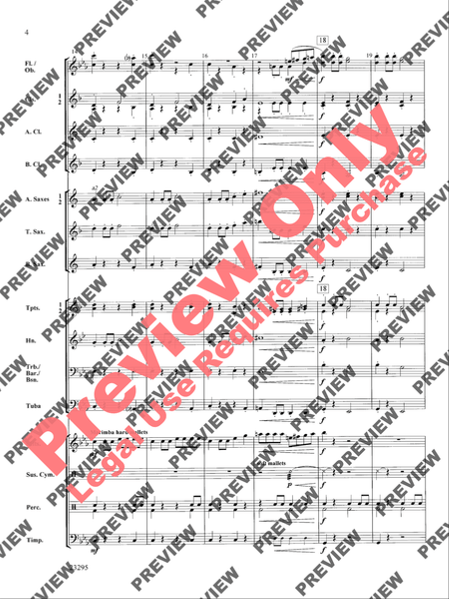 Stormchasers Concert Band scores gallery preview page 5