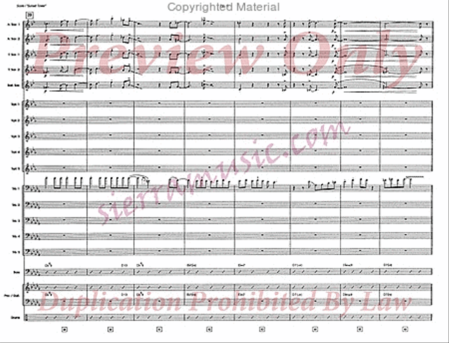 Sunset Tower Sunset Tower Jazz Ensemble scores gallery preview page 7